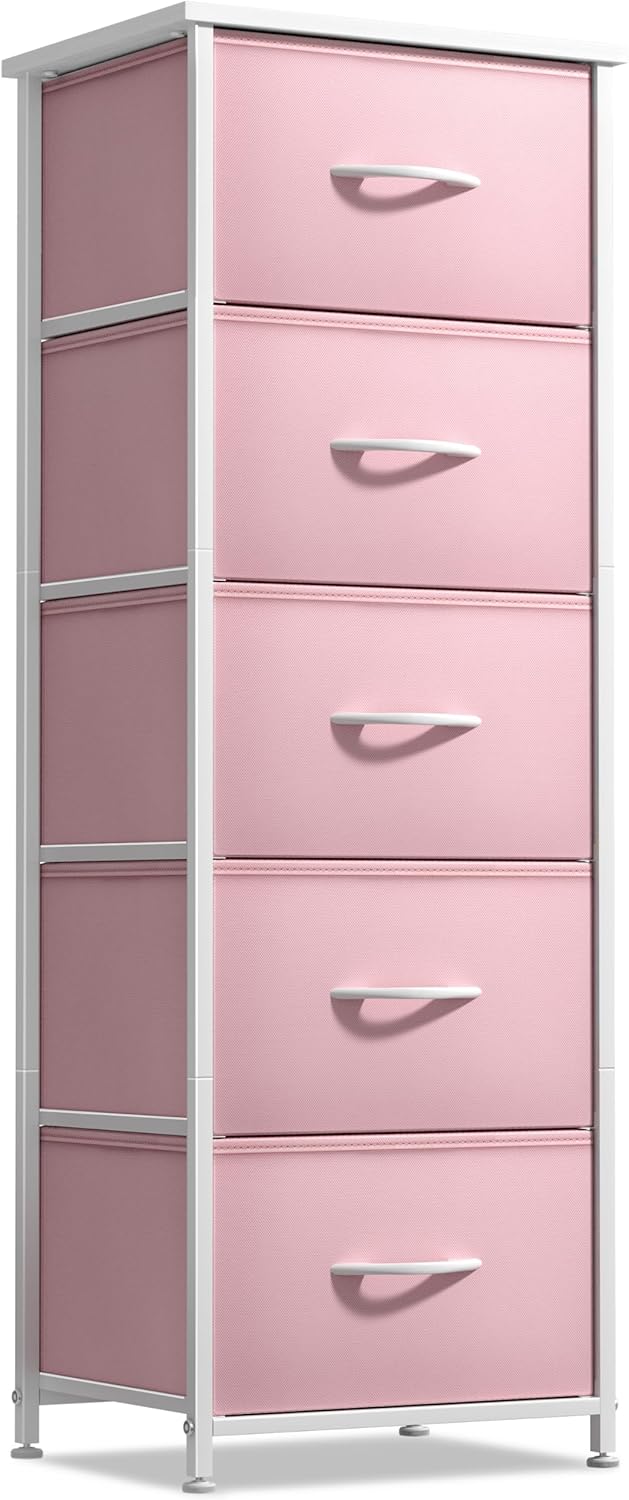 Sorbus Fabric Dresser, Special Dresser for Kids Bedroom, Innovative Chest of 5 D...