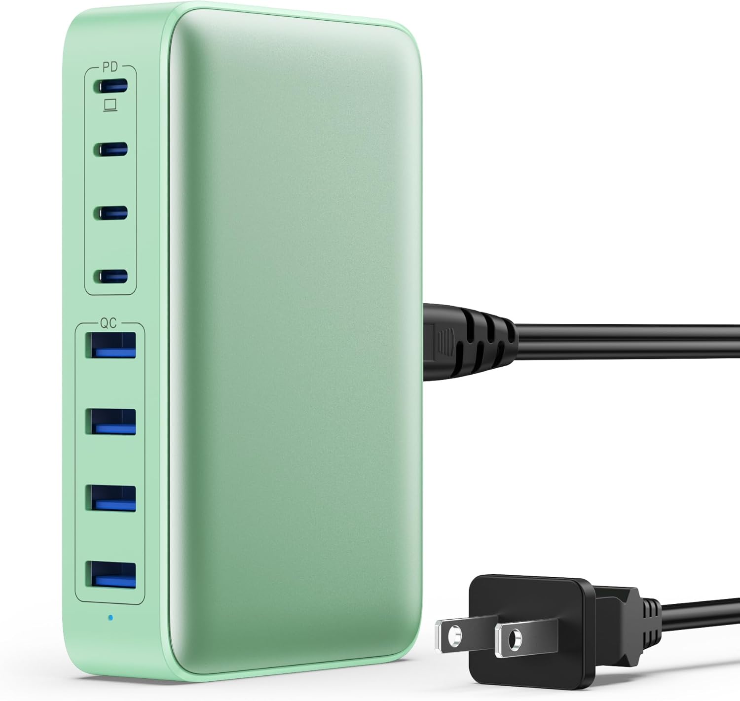 GaN III USB-C Charger, Special 200W USB-C Fast Charging Station Adapter with 8-P...