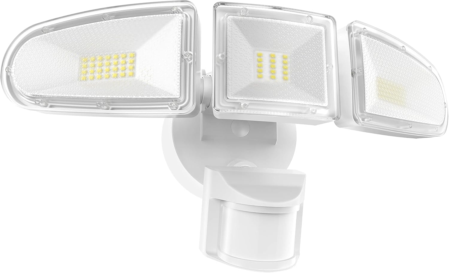 JJC 4600LM 40W LED Security Lights Motion Sensor Outdoor Lights Fixture, LED Flo...