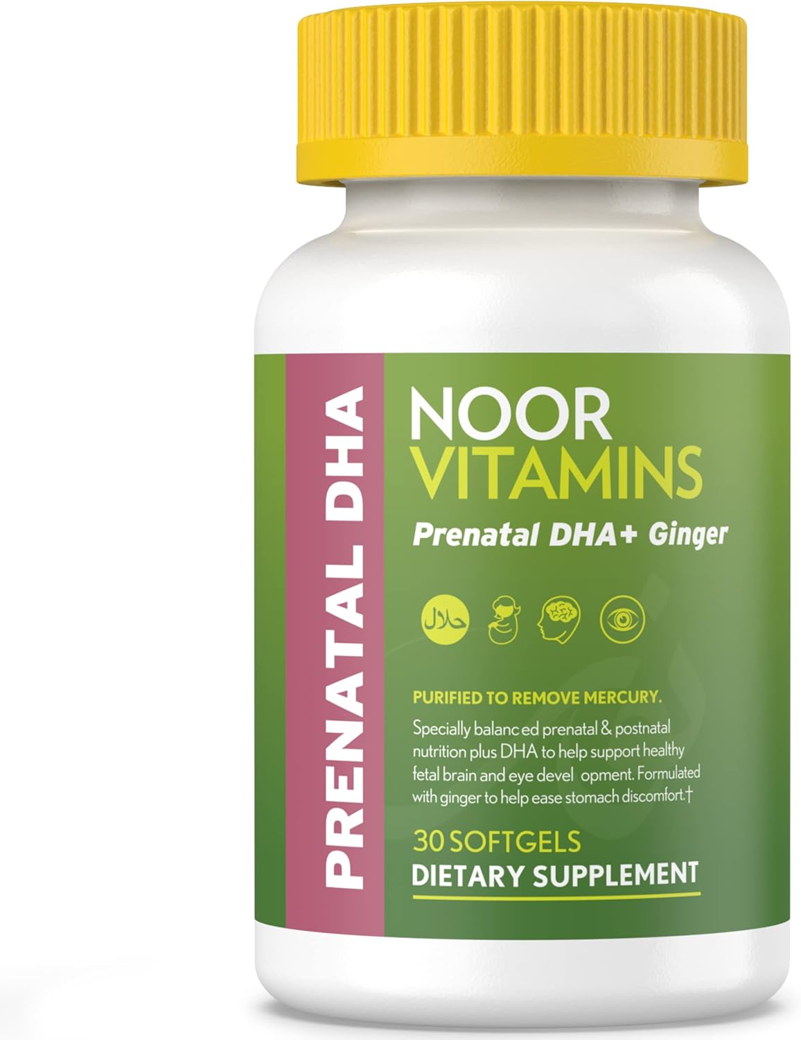 Noor Vitamins Halal Prenatal Vitamins, Special Essential Vitamins with DHA and F...
