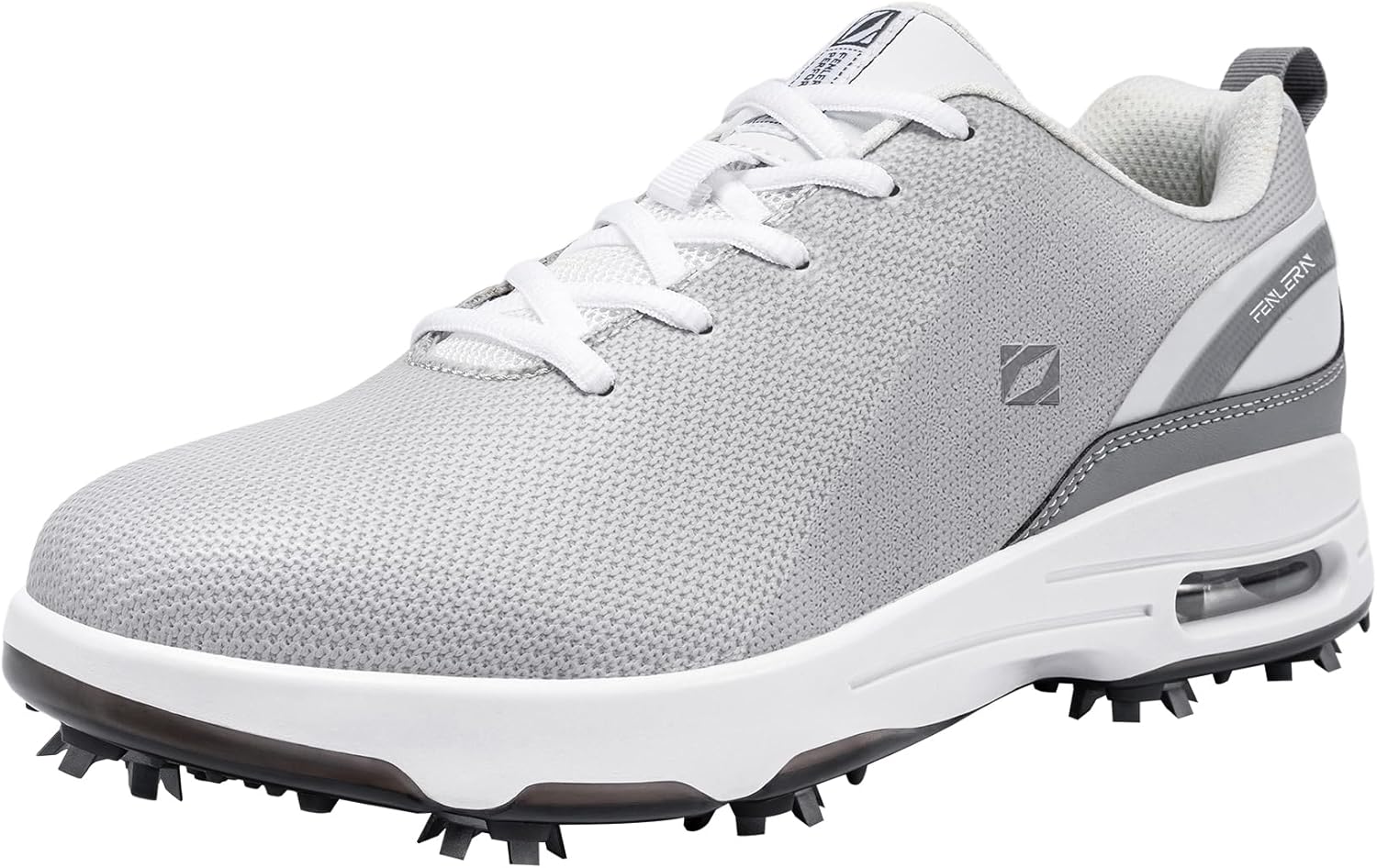 FENLERN Men's Golf Shoes, Special Golf Footwear Spiked Waterproof Design, Innova...