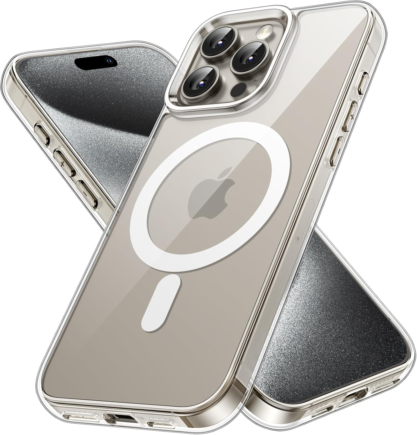 JETech Magnetic Case for iPhone 15 Pro 6.1-Inch Co...
