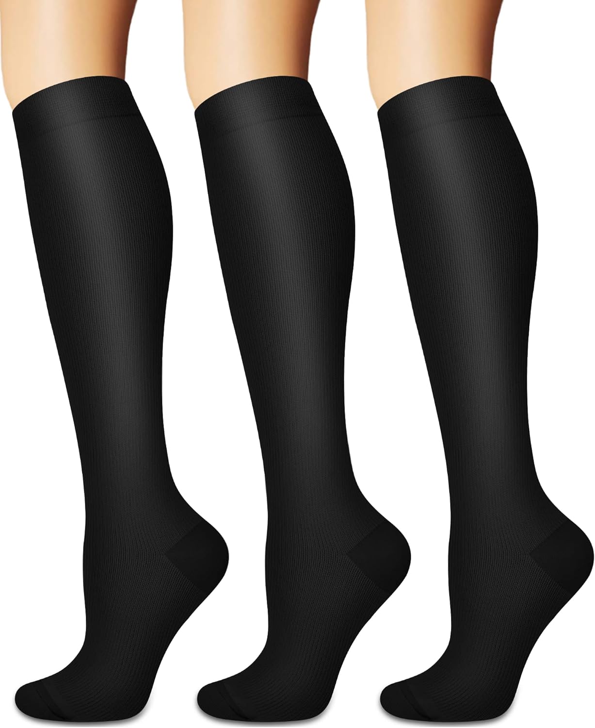 Compression Socks, Special Knee High Socks for Women and Men, Innovative Circula...