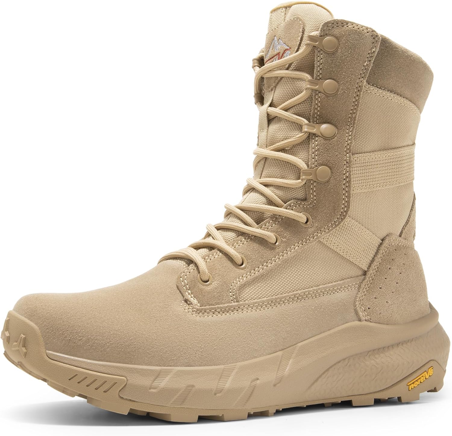 NORTIV 8 Men's Breathable Tactical Military Work Boots, Special Lightweight Hiki...