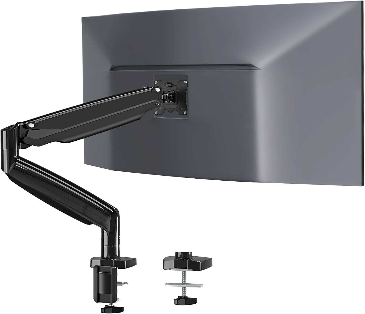MOUNTUP Ultrawide Single Monitor Arm, Special Heavy Duty Monitor Desk Mount for...