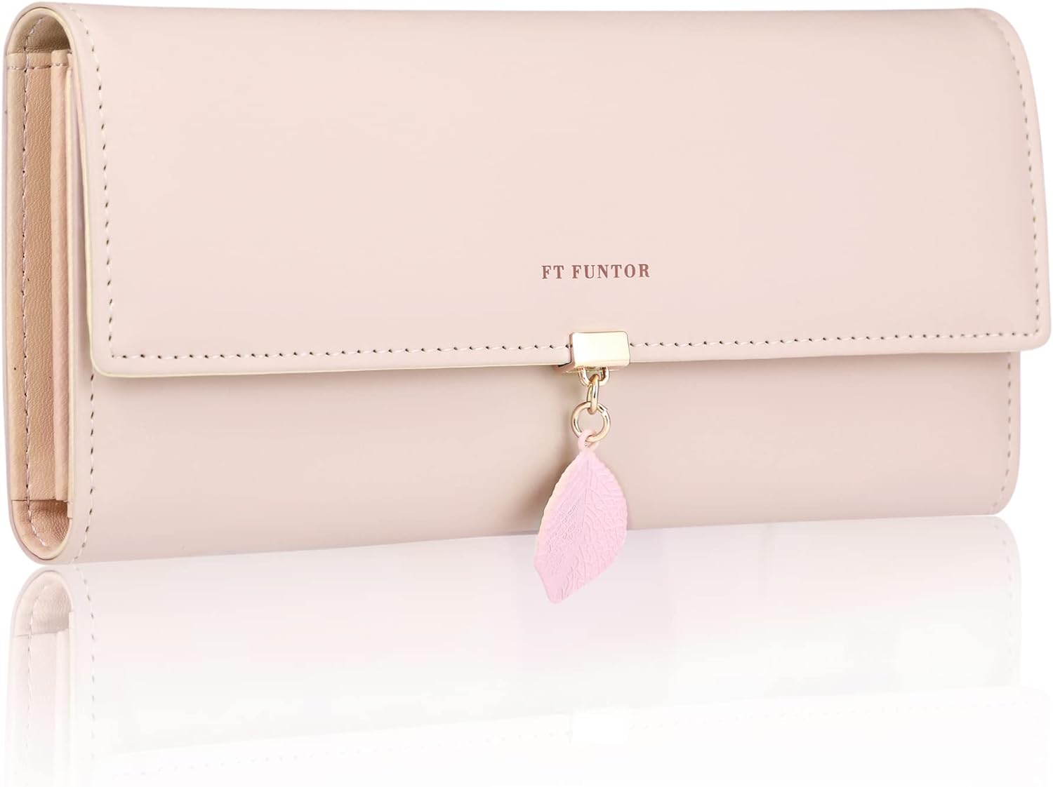 FT FUNTOR Wallet for Women, Special PU Leather Wallet with RFID Blocking, Innova...