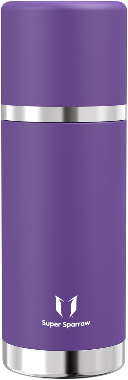 Super Sparrow Flask - 500ml/750ml/1000ml - Wide Mouth Vacuum Insulated Water Bot...