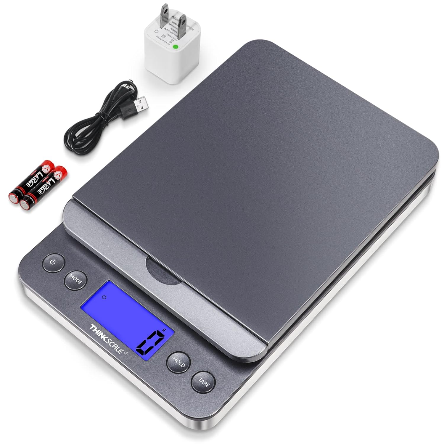 THINKSCALE Shipping Scale, Special Scale for Packages with 86lb/0.1oz Precision,...