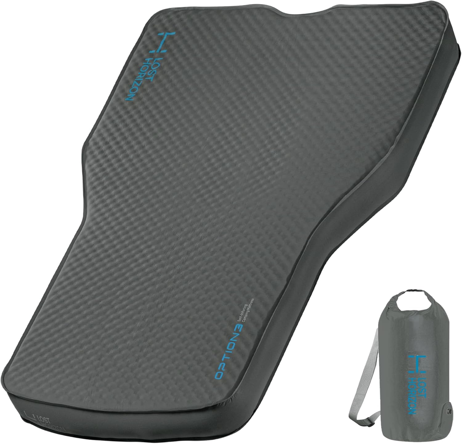 LOSTHORIZON Tesla Camping Air Mattress with Foam, Self Inflating Sleeping Pad, 4...