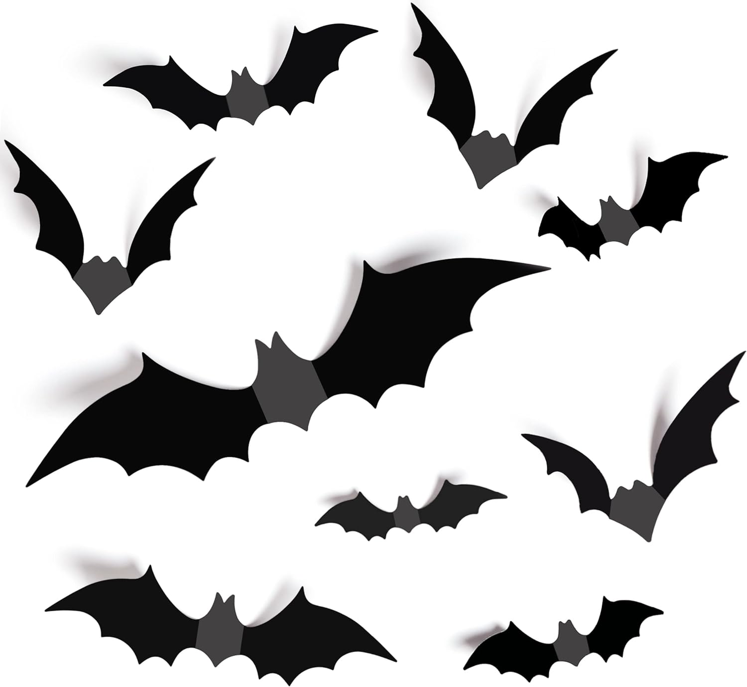 Halloween Decorations Bats Wall Decor Halloween Party Decorations Indoor Outdoor...