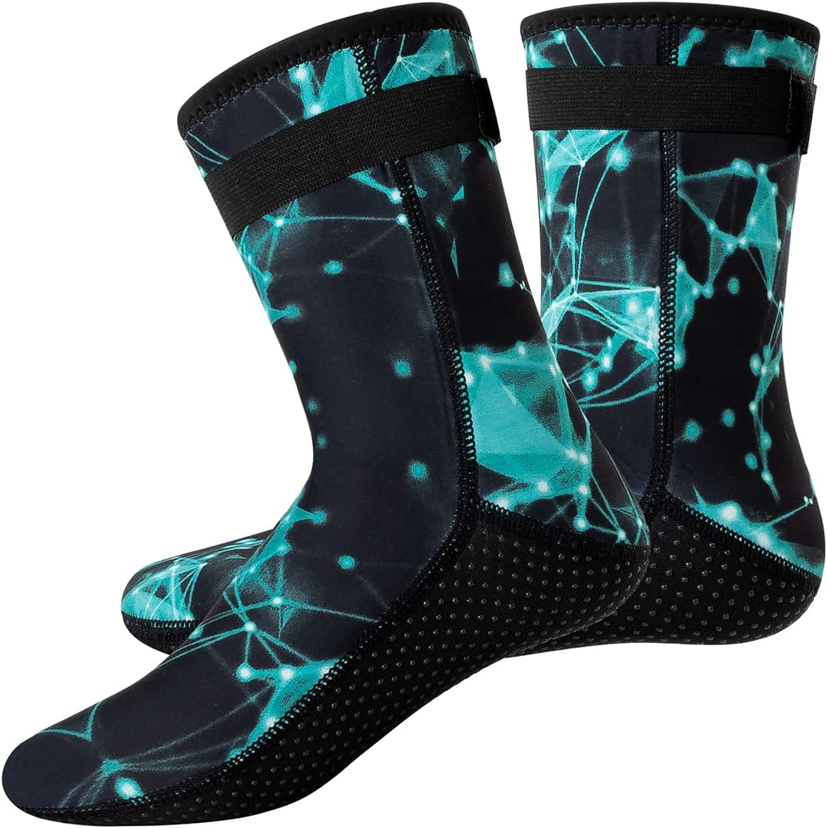 YDQUANI 3mm Neoprene Wetsuit Socks Thermal Anti-slip Diving Socks Boots for Men...
