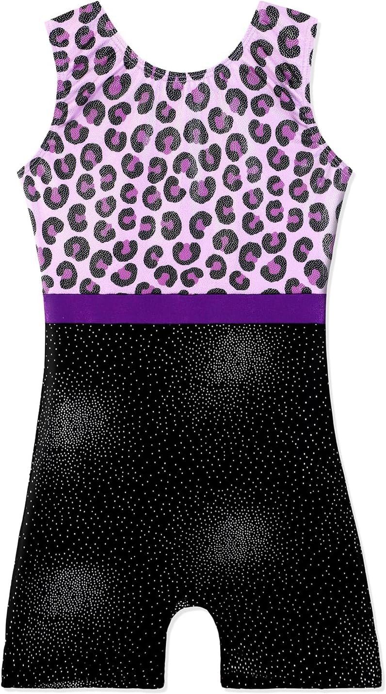 Belovance Leotards for Girls, Special Gymnastics Outfit with Sparkle Butterfly F...