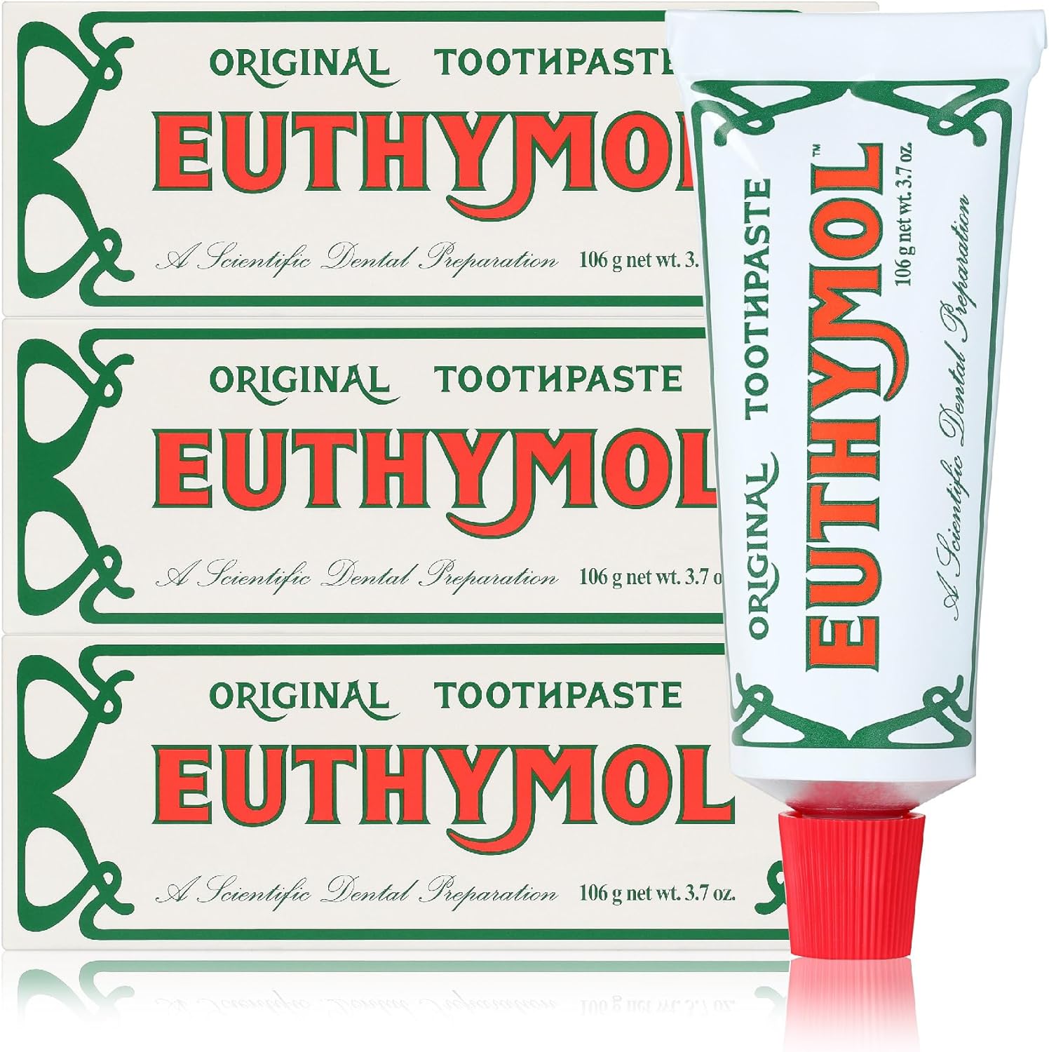 EUTHYMOL Original Toothpaste, Special Toothpaste for Sensitive Teeth, Innovative...
