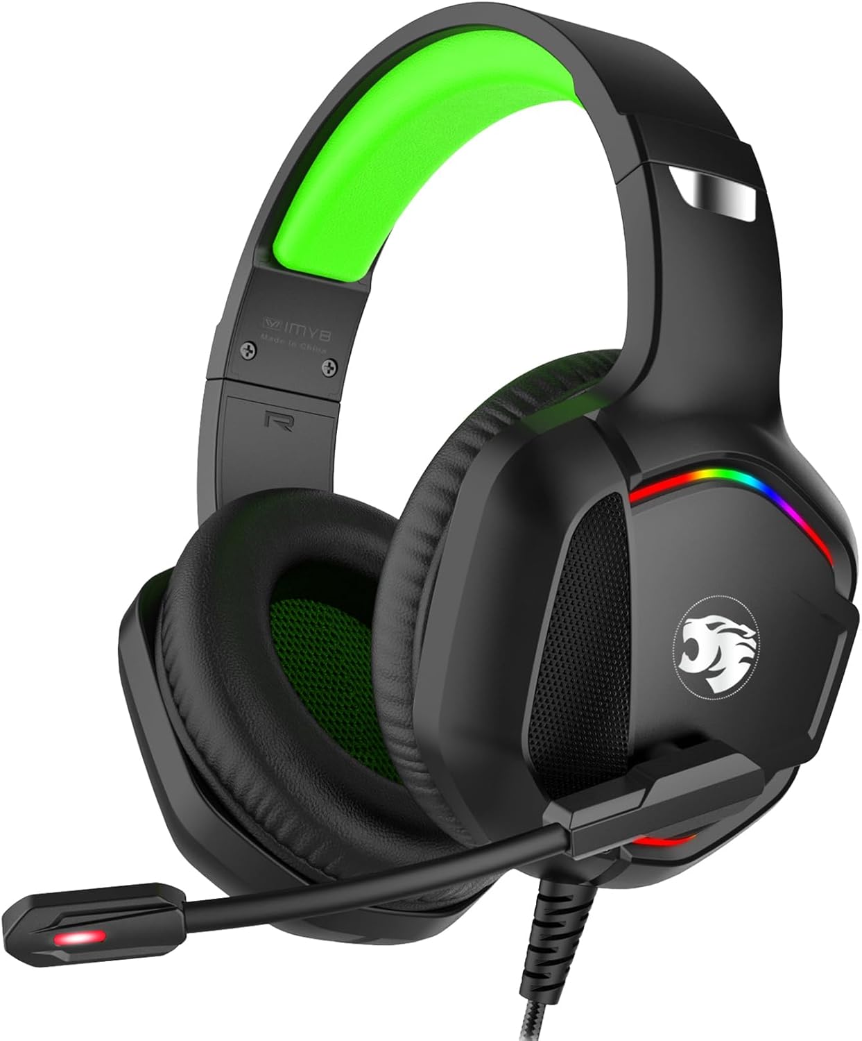 IMYB Gaming Headset with Microphone for Pc, Xbox One Series X/s, Ps4, Ps5, Switc...
