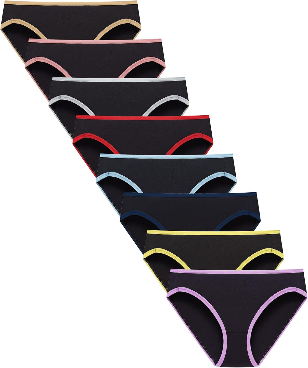 Finihen Girls Cotton Bikini Underwear, Special Hipster Briefs for Teens, Innovat...