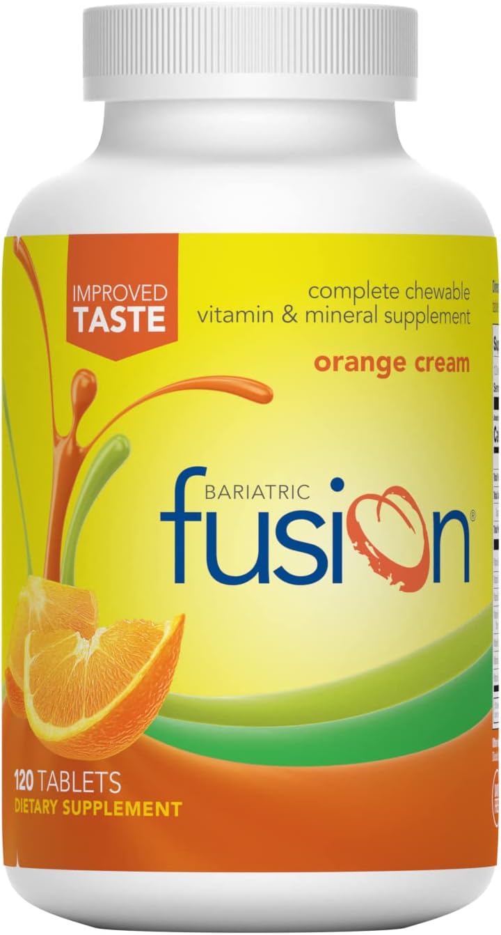 Bariatric Fusion Multivitamin, Special Chewable Bariatric Multivitamin with Iron...