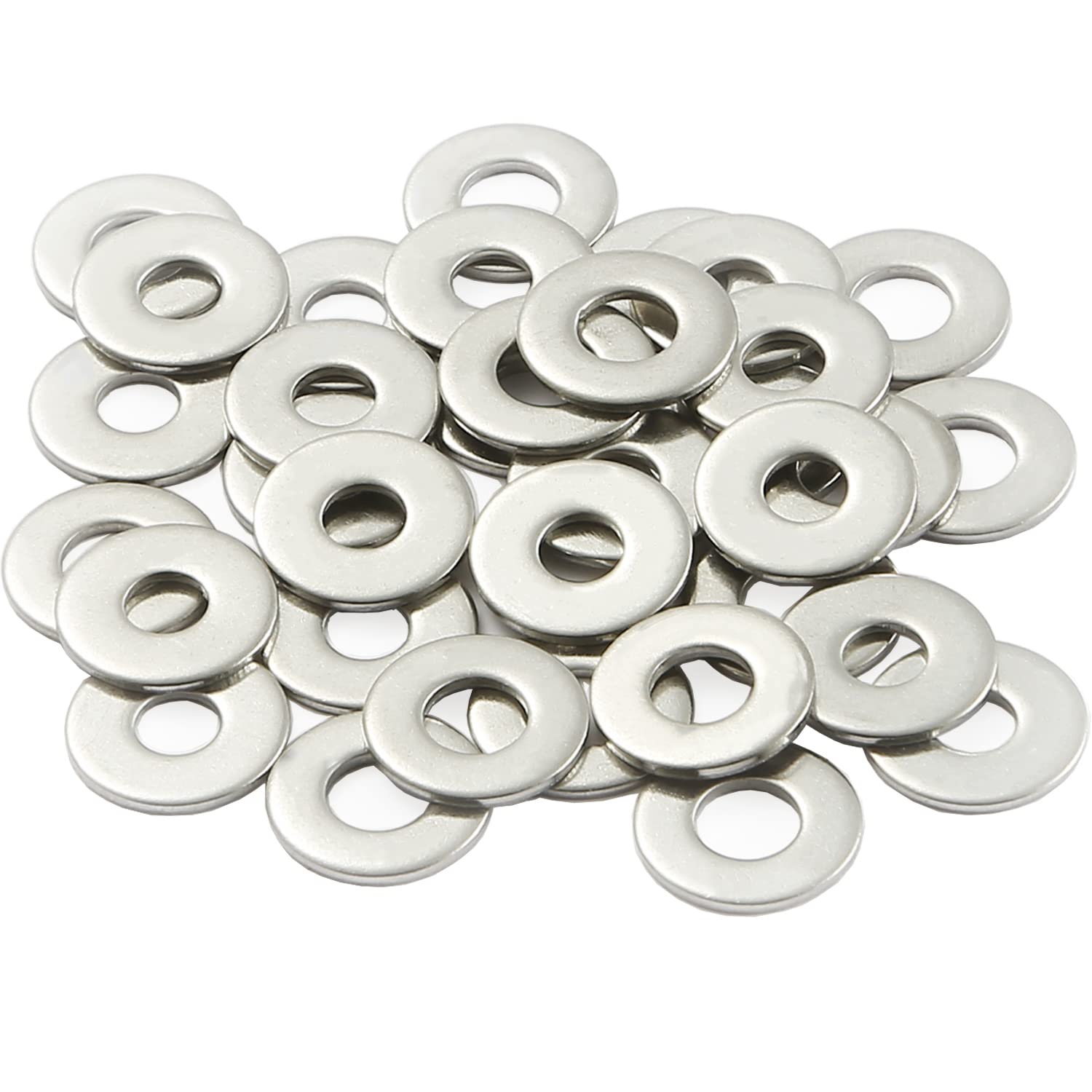 M3 Washers, M3 x 12mm Metal Flat Penny Washers Thickness 1mm-A2 304 Stainless St...