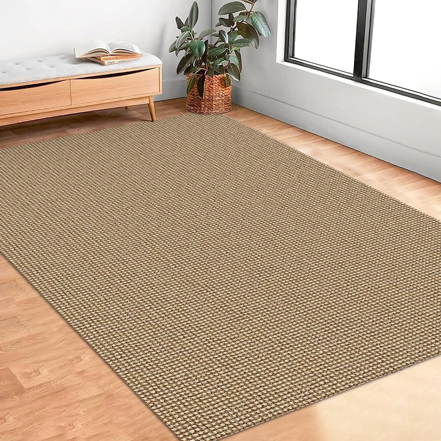 **Best EARTHALL 5x7 Ft Area Rugs, Special Washable Rugs for Living Room, Innovat...