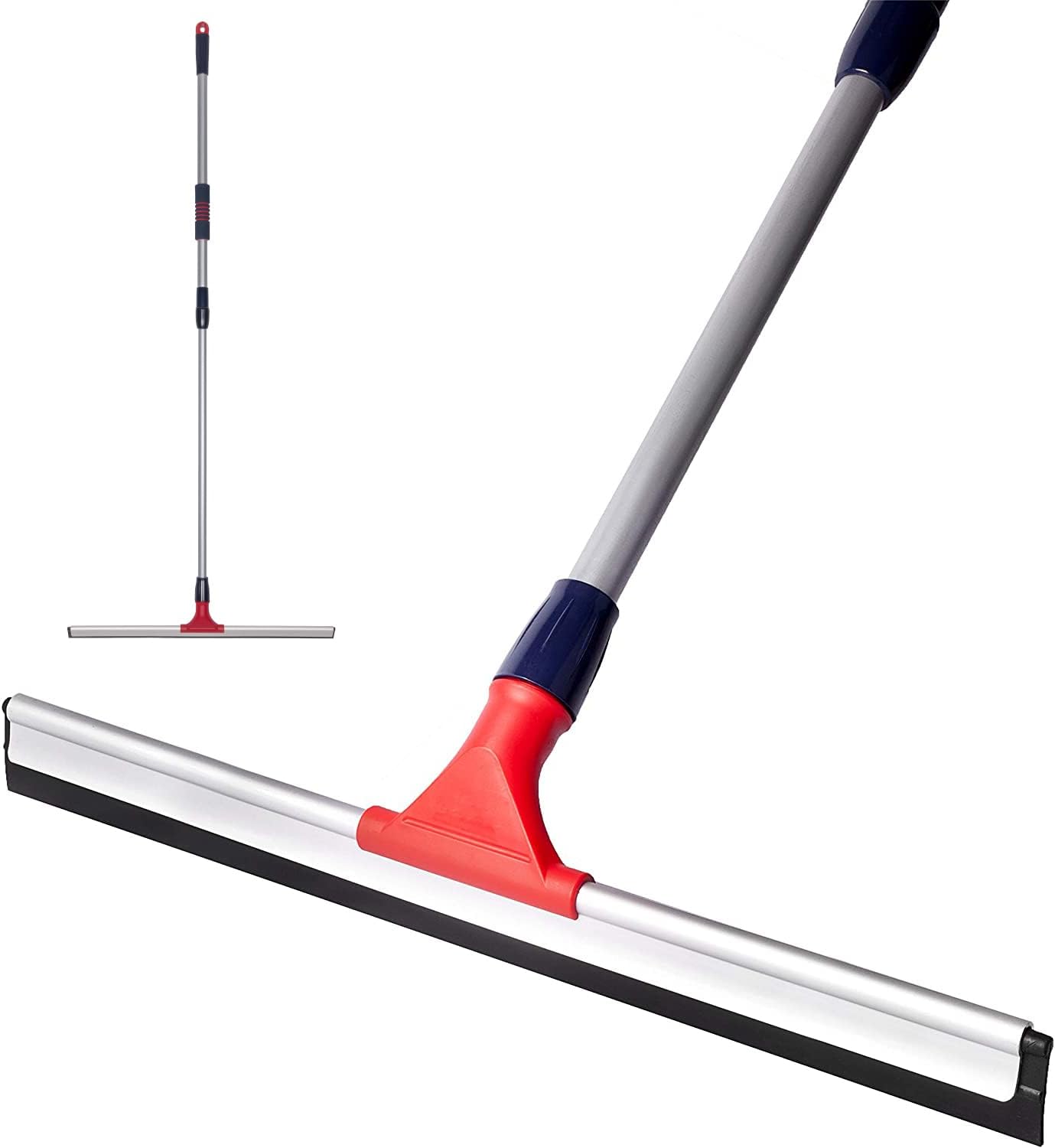 DSV Standard Professional Floor Squeegee for Concrete Floor, 24" Large Heavy Dut...