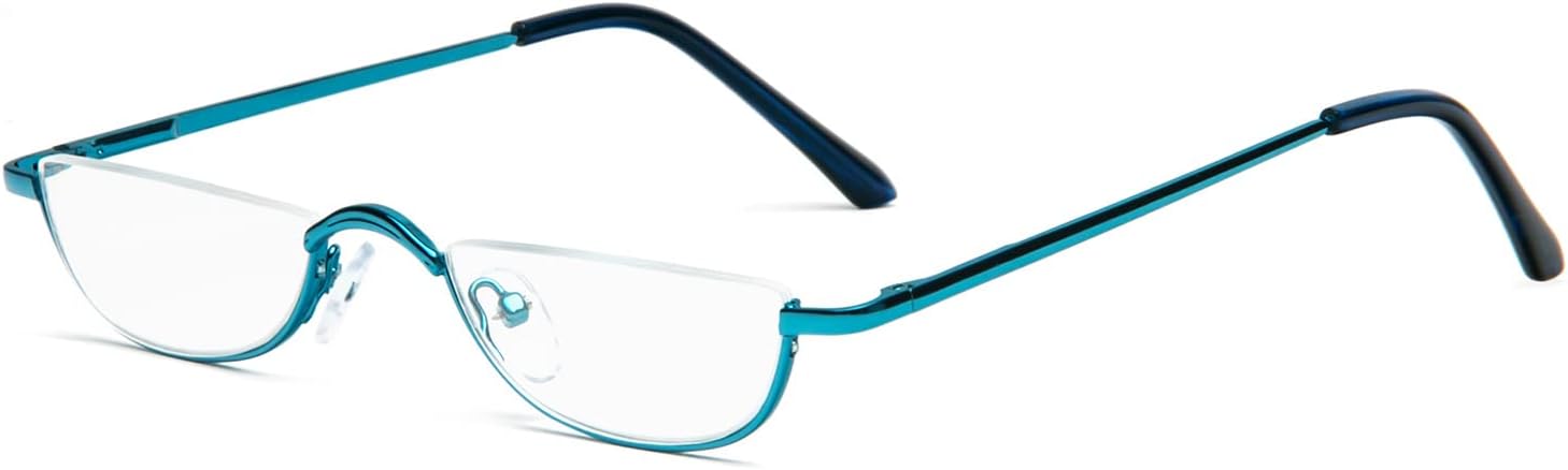KoKoBin Half Frame Reading Glasses, Special Readers with Spring Hinges for Men W...