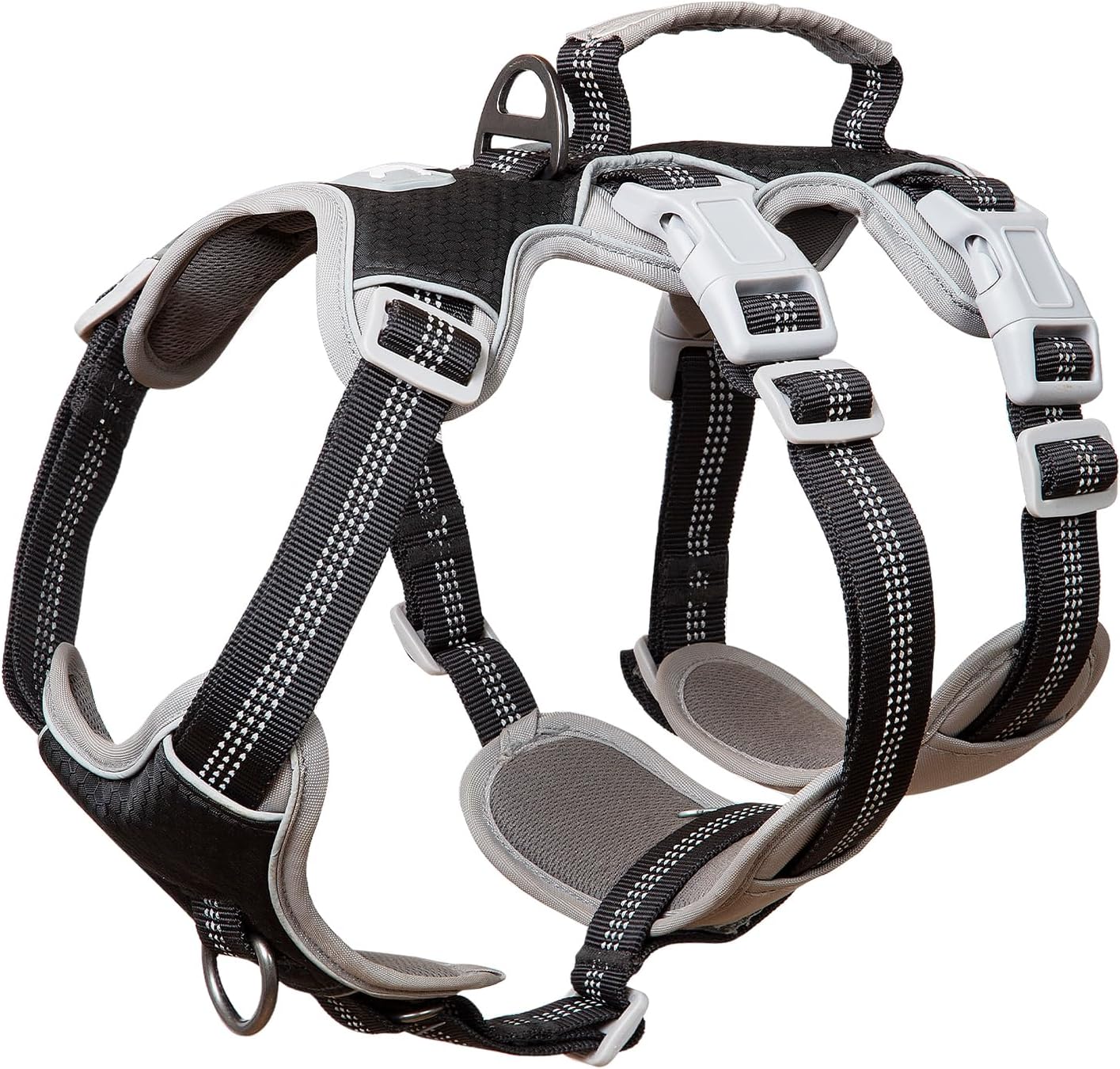 Huntboo Escape Proof Dog Harness Medium, Anti-Pull Dog Harness with Handle, Brea...