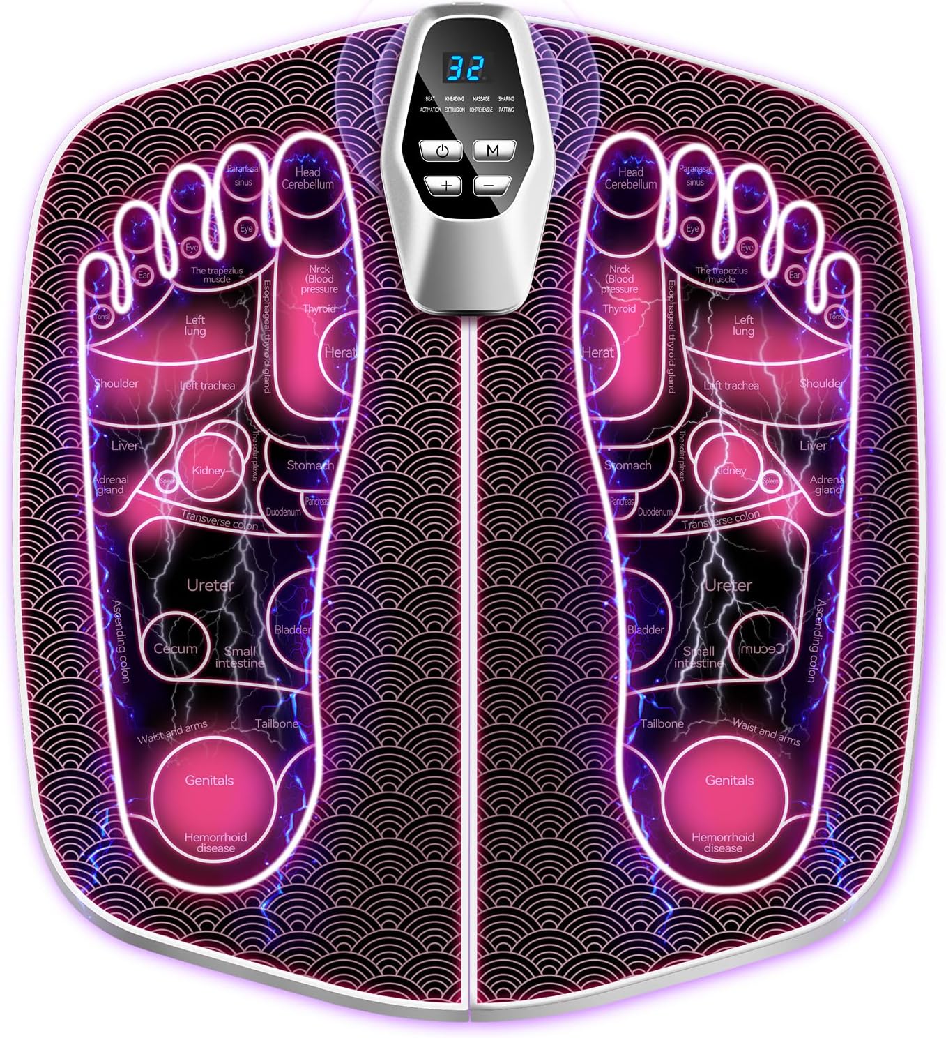 LOZLTX Upgrade Foot Massagers for Pain and Circulation [Highly Efficient Blood E...