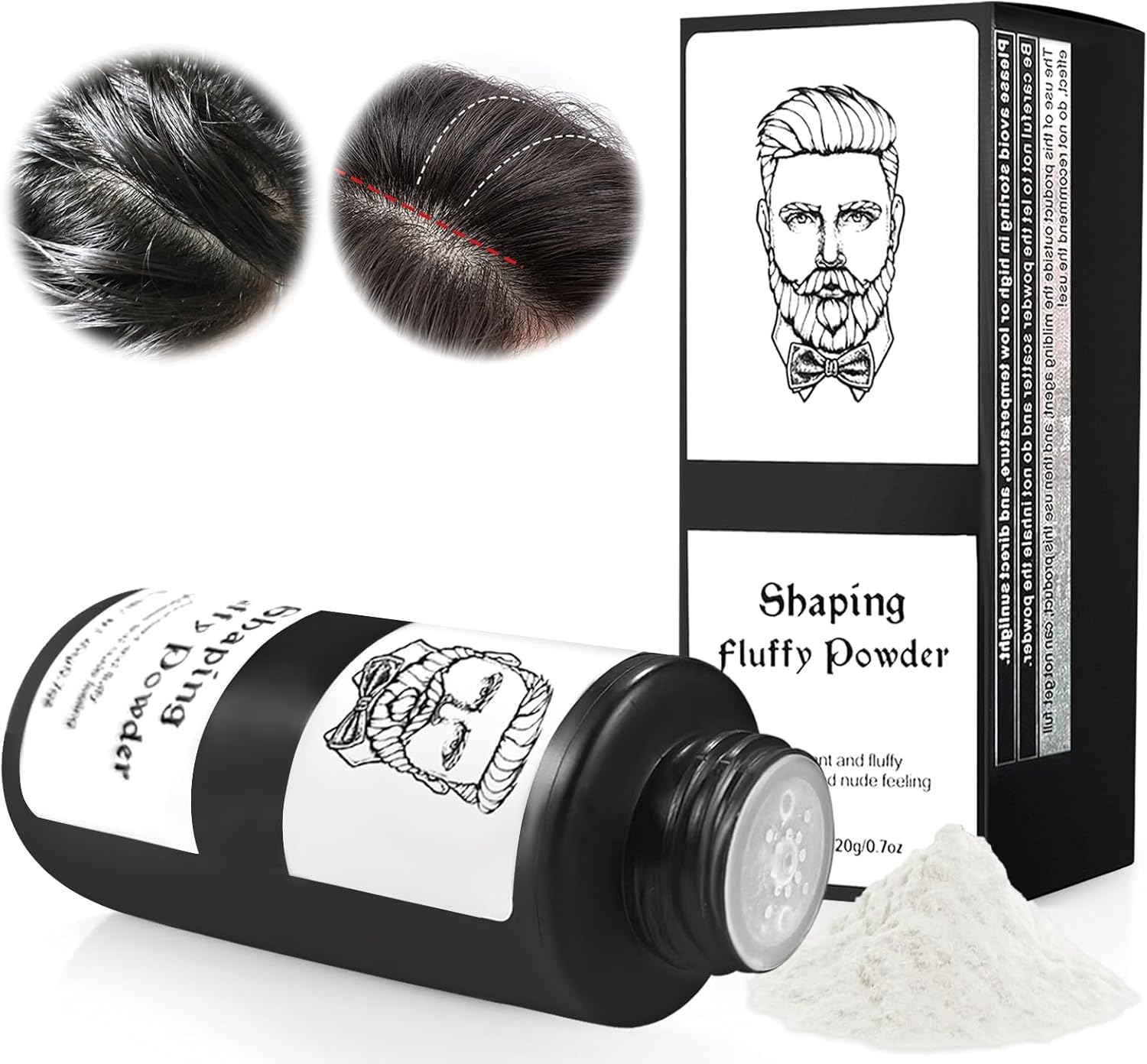 Hair Styling Texturizing Powder,Hair powder with matt,Invisible Texture,Styling...
