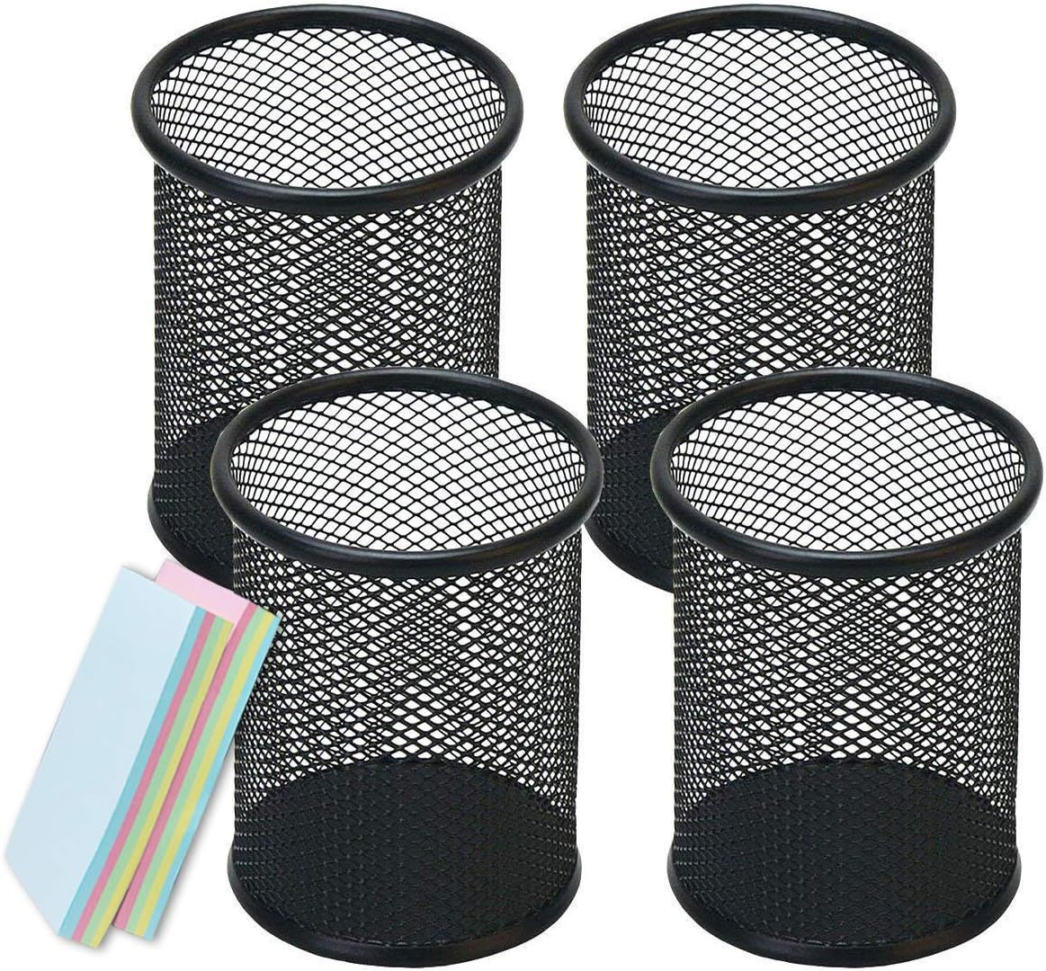 Qualsen Pen Holder, Special Mesh Desk Organizer Pen Pot, Innovative Stationary S...