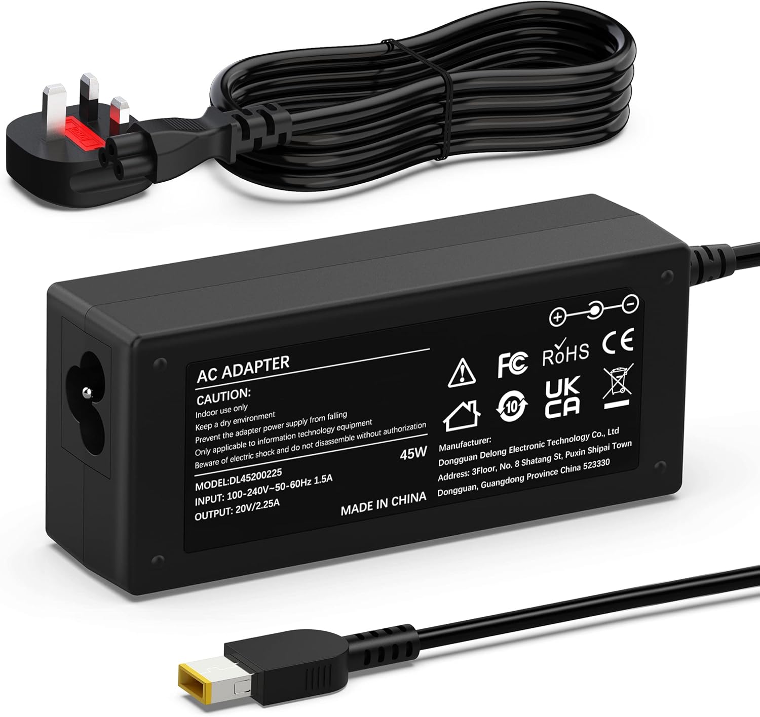 45W Lenovo ThinkPad Charger, Special Laptop Charger for Lenovo PA-1650-72 ADLX45...
