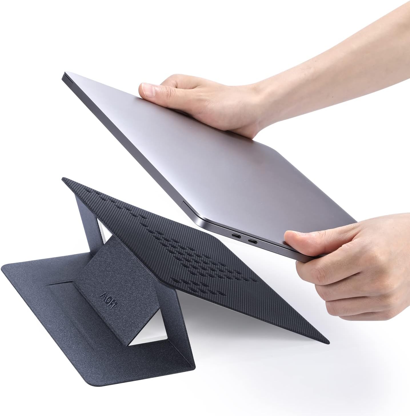 MOFT Laptop Stand for Desk, Non-Adhesive Laptop Stand with 2 Adjustable Viewing...
