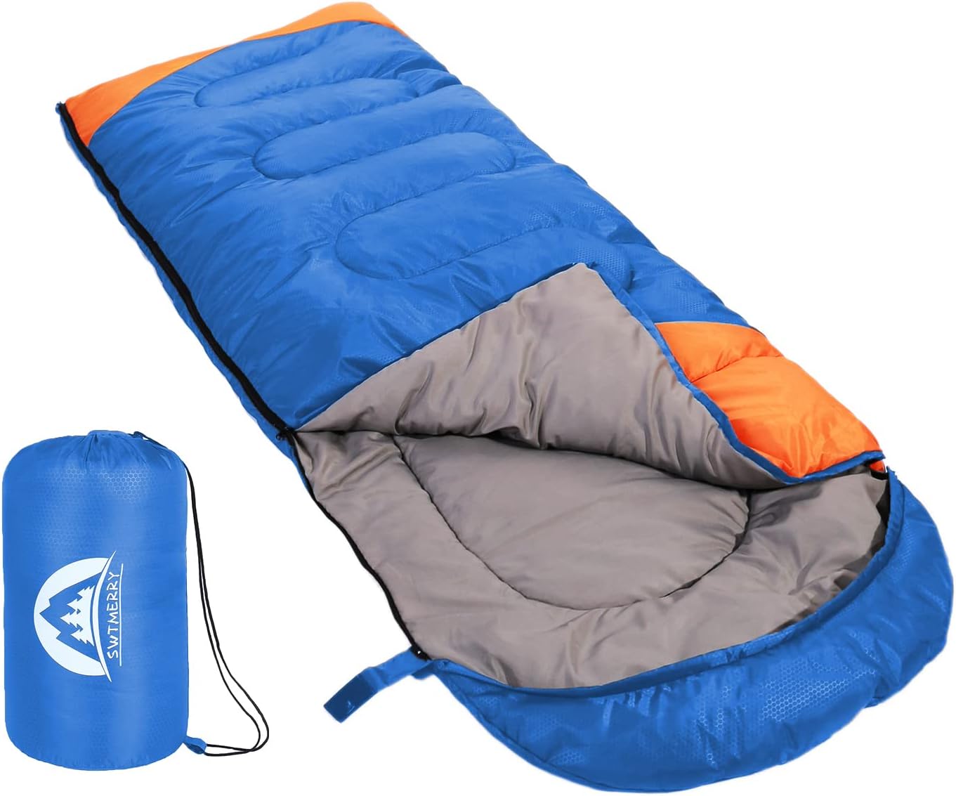 SWTMERRY- Sleeping Bag 3-4 Seasons (Summer, Spring, Fall, Winter) Warm & Cool We...