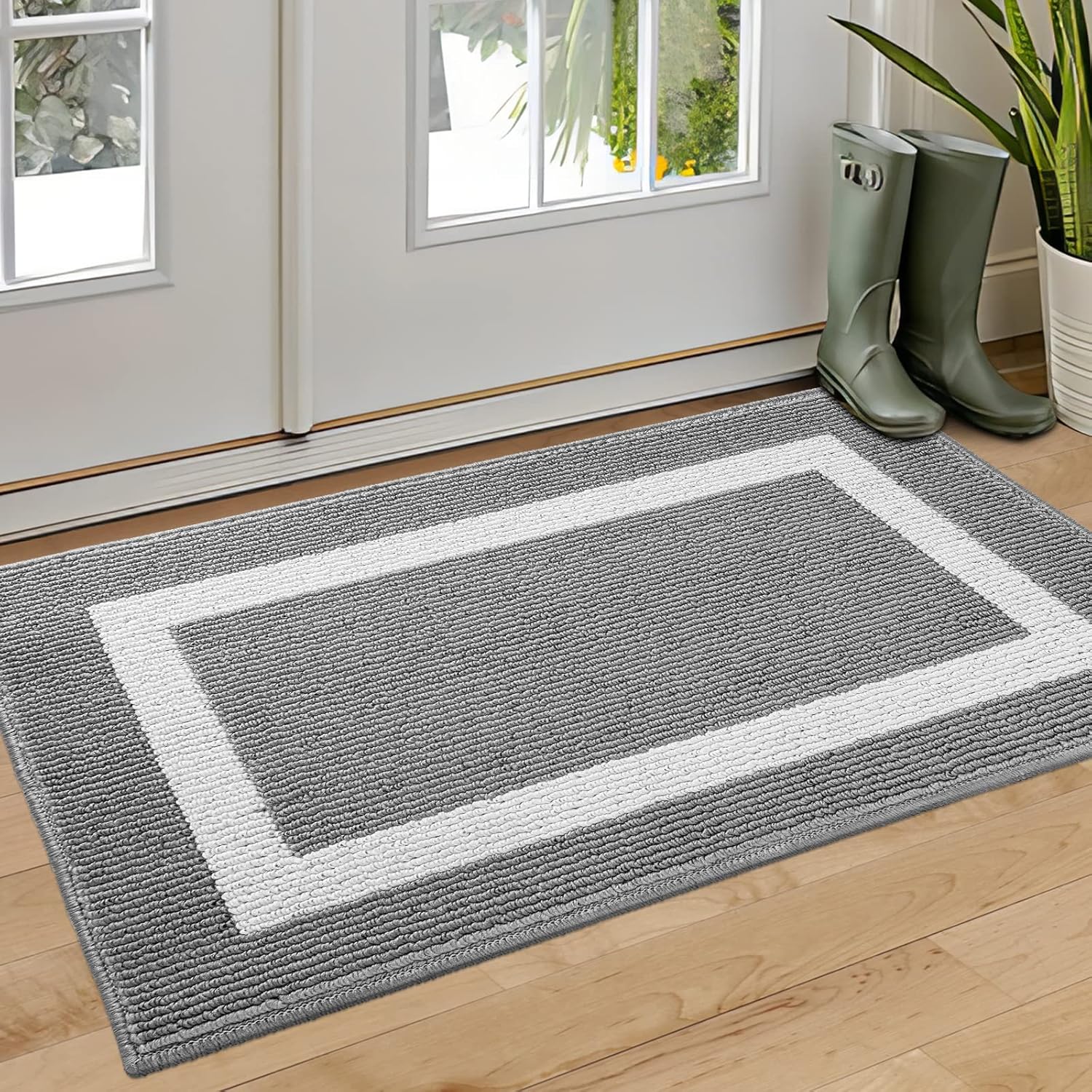 NAXBEY Door Mat, Special Indoor Doormat with Non-Slip Absorbent Design, High-Qua...