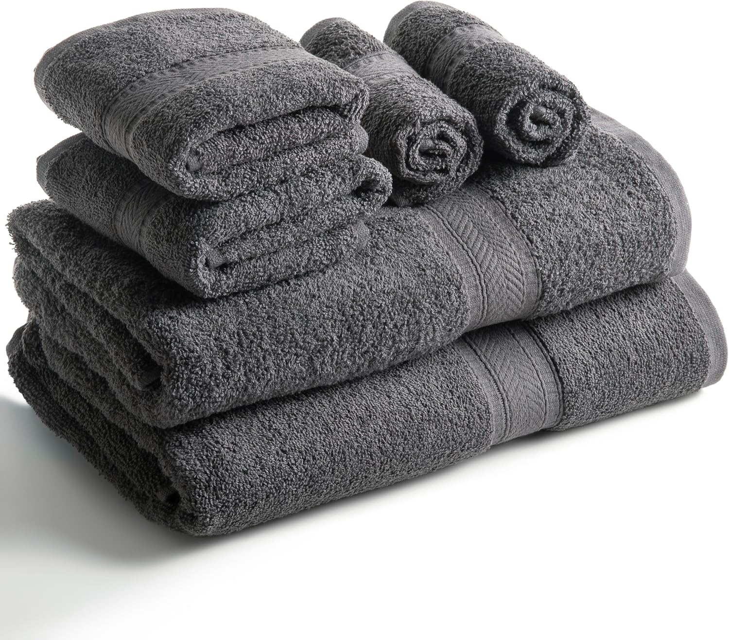 Quality, SweetNeedle 6 Piece Towel Set, Special Cotton Daily Use Towels for Hote...