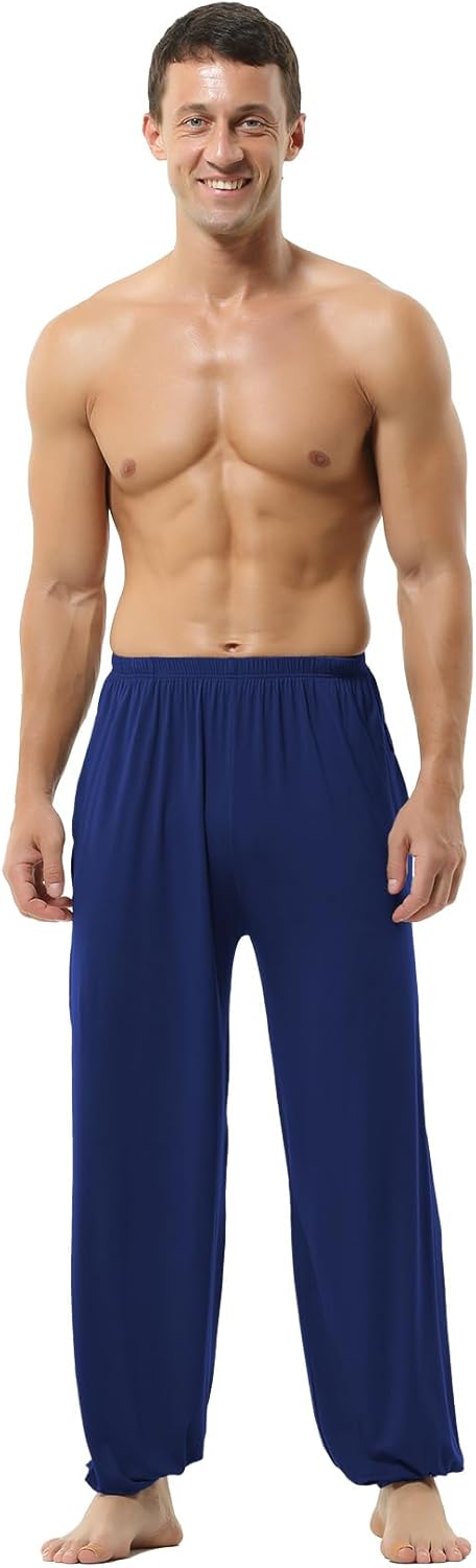 Hoerev Super Soft Trousers, Special Modal Spandex Harem Yoga Pilates Pants, Inno...