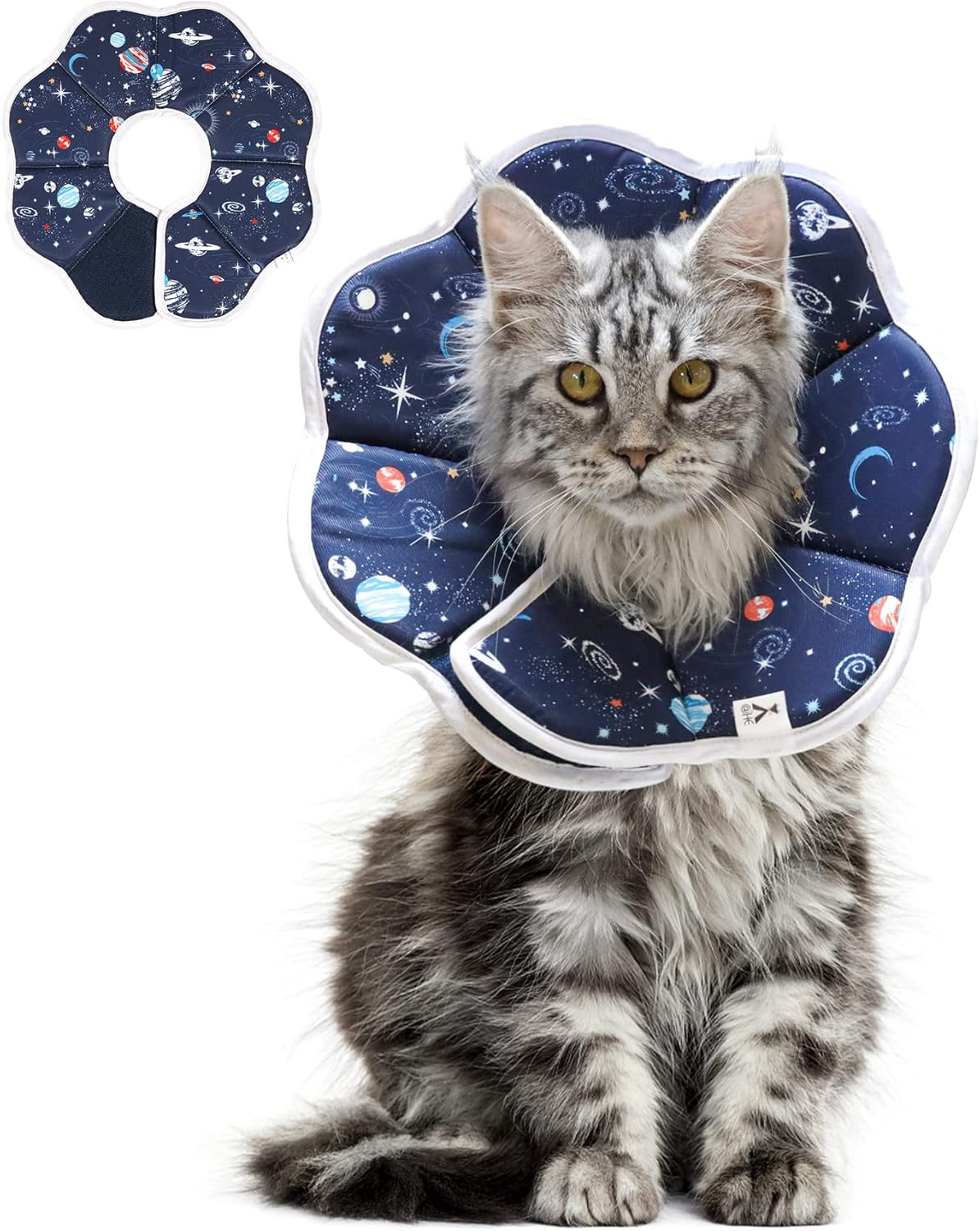ComSaf Soft Cat Recovery Collar, Special Protective Adjustable Pet Cone Collar,...