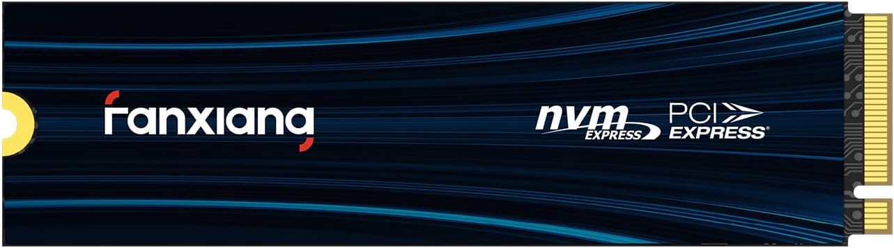 fanxiang 1TB PCIe NVMe SSD Gen 4 Gaming SSD M.2 2280, Up to 7300MB/s Compatible...