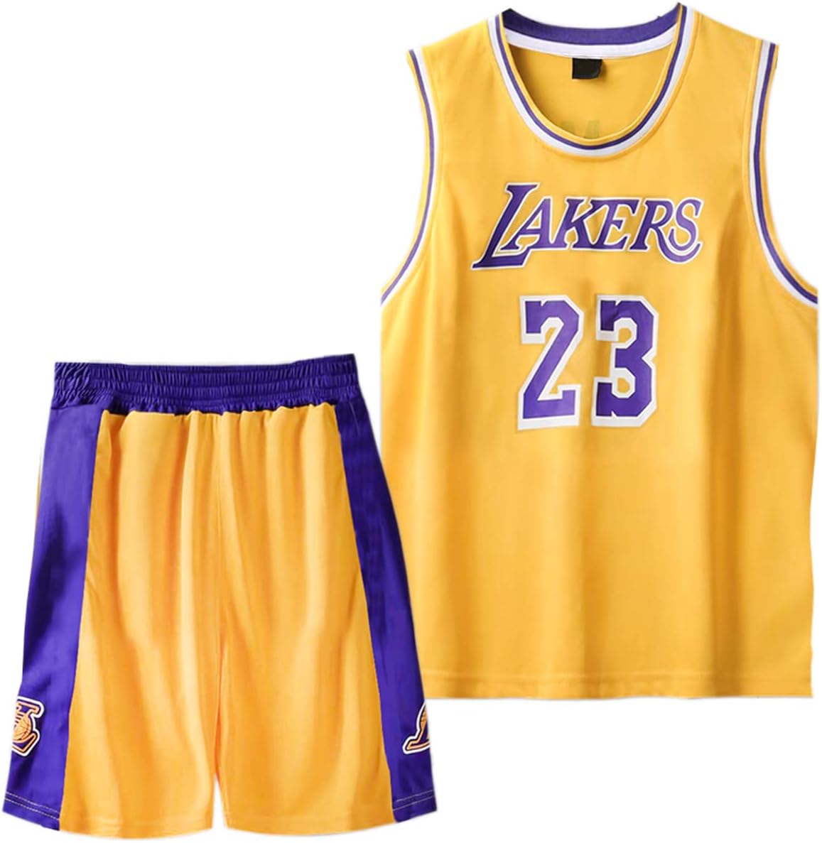 Kids Boys Basketball Kit, Special 2 Piece Sleeveless Basketball Training Jersey...