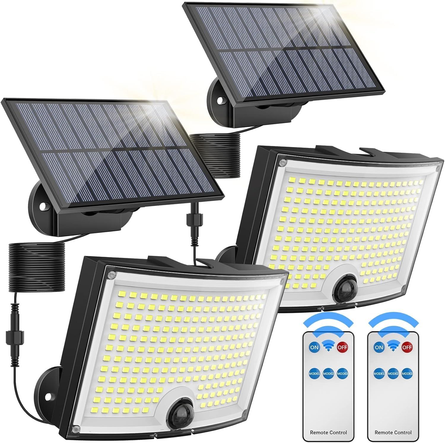 KagoLing Solar Lights, Special Outdoor Lights for 202 LED Motion Sensor, Innovat...