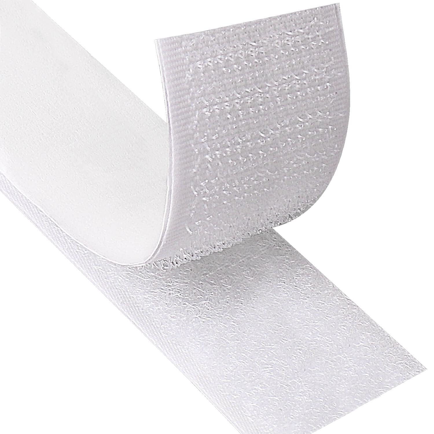 Blooven Hook and Loop Strip Tape 3 Meter Self Adhesive Sticky Back Fastening Tap...