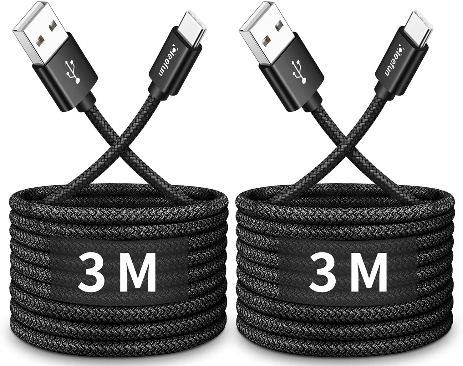 **Best CLEEFUN USB C Charger Cable, Special Fast Charging Braided Lead for iPhon...