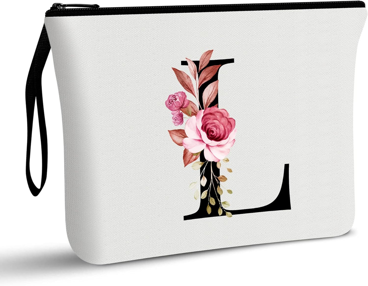 A-Z Personalized Makeup Bag,Birthday Gifts for Women Mom,Gifts for Best Friend,B...