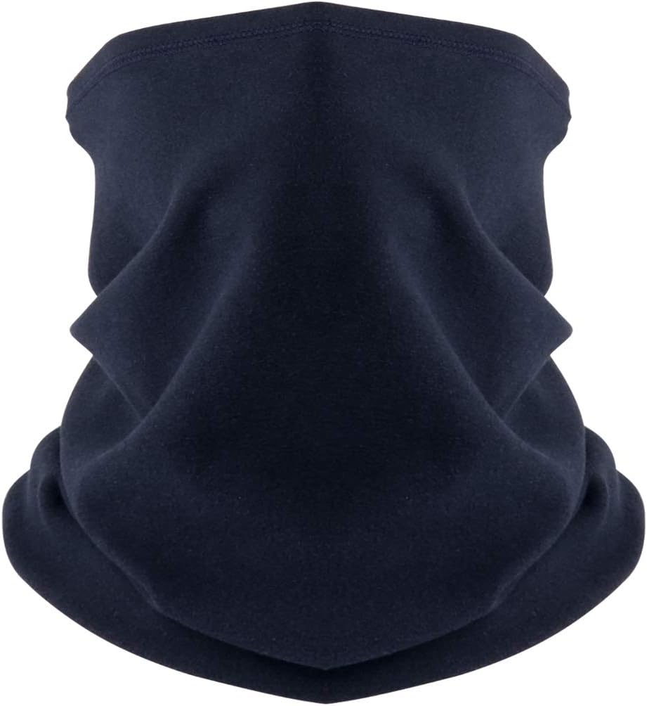 HEGCOIIE Neck Warmer Snood for Men & Women,Winter Neck Gaiter Fleece Bandana Fac...