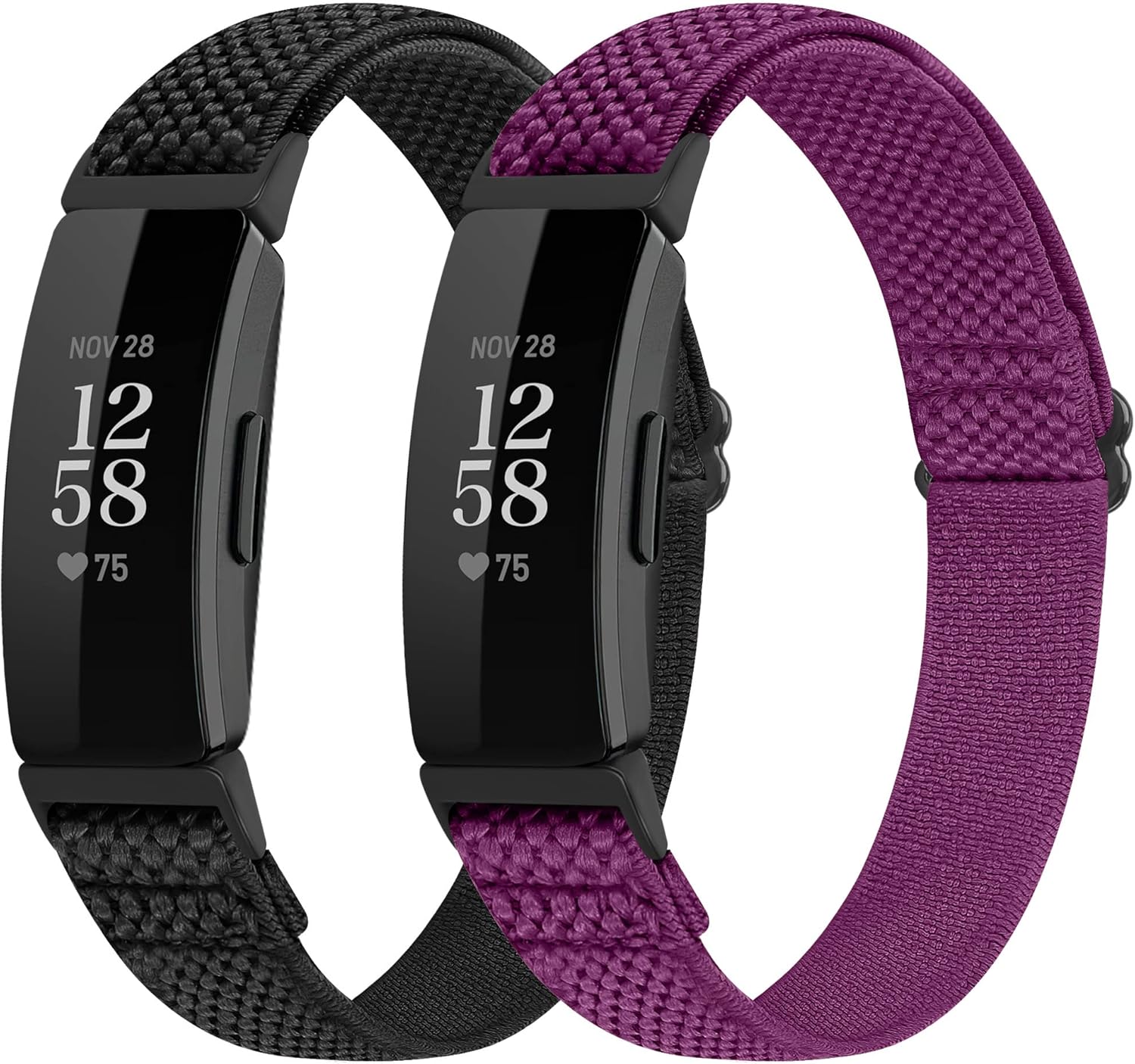 SHIJZWD Adjustable Elastic Watch Strap Compatible with Fitbit Inspire 3/Inspire...