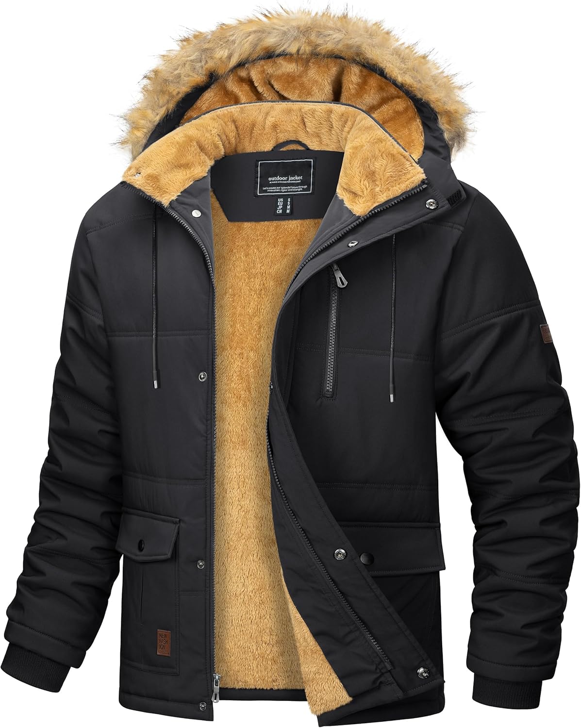 MAGCOMSEN Men's Winter Jackets, Special Thermal Puffer Long Coats, Affordable Pa...