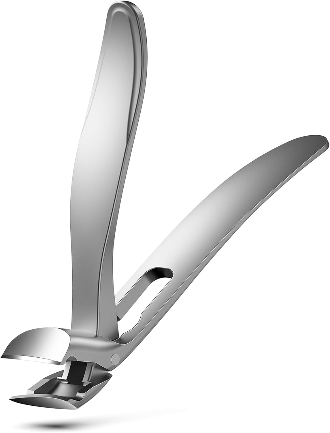 FERYES Angled Head Long Handled Toenail Clipper for Seniors - Large Wide Jaw Nai...