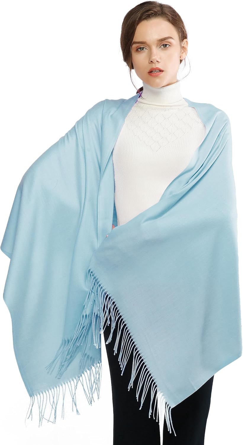 RIIQIICHY Ladies Scarves, Special Pashmina Shawls and Wraps, Innovative Wedding...