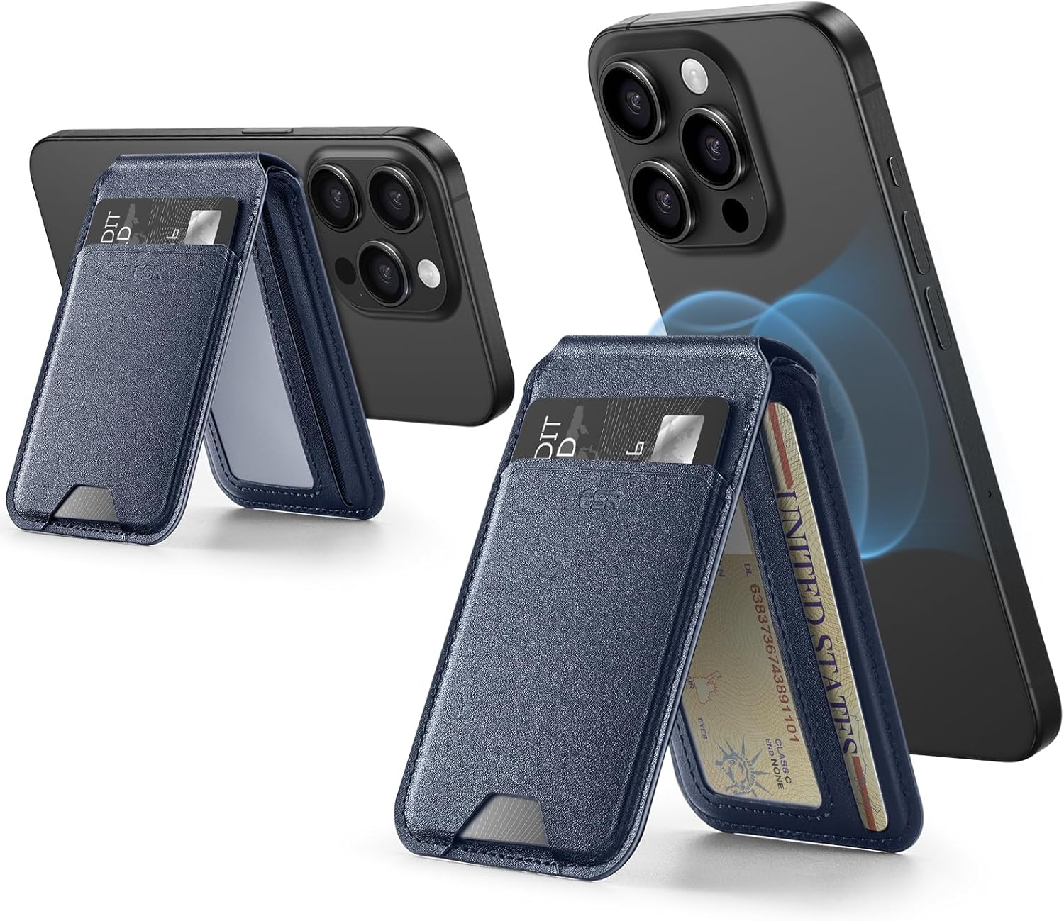 ESR Magnetic Wallet, Compatible with MagSafe Walle...