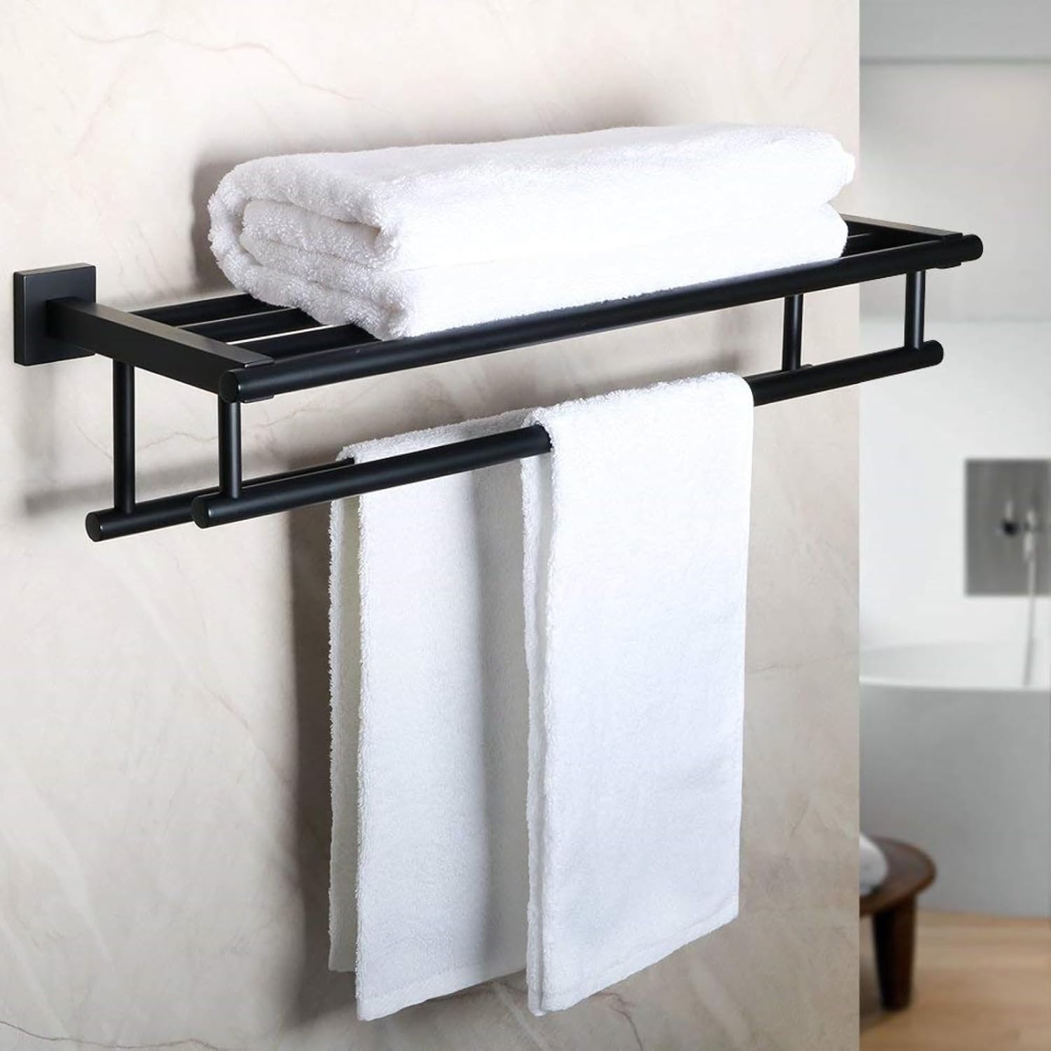 Alise Towel Rack for Bathroom and Lavatory,24 Inch Tower Holder Towel Hanger wit...