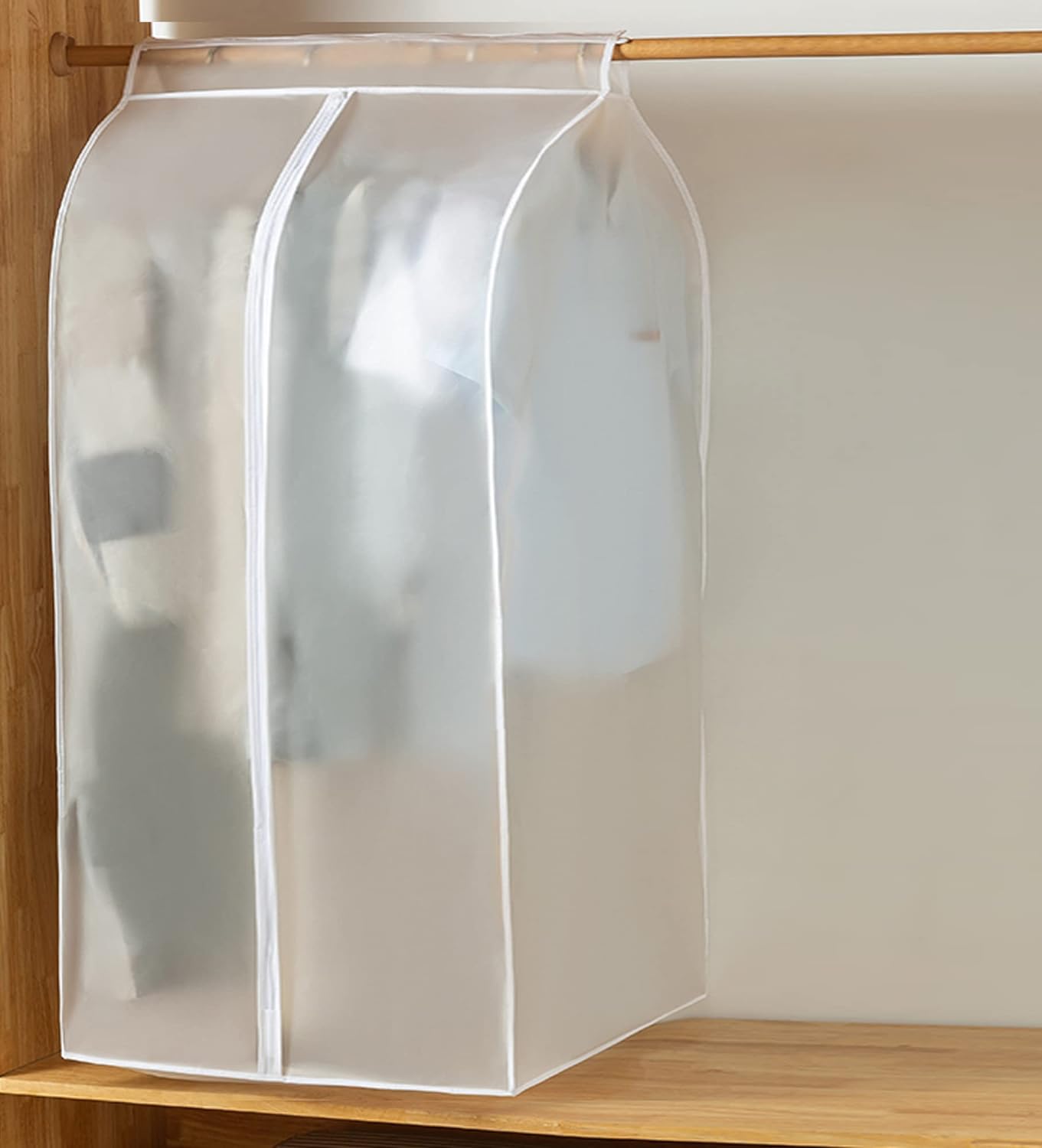 GQC Garment Clothes, Special Dustproof Clothes Rail Cover, Innovative Storage Ba...