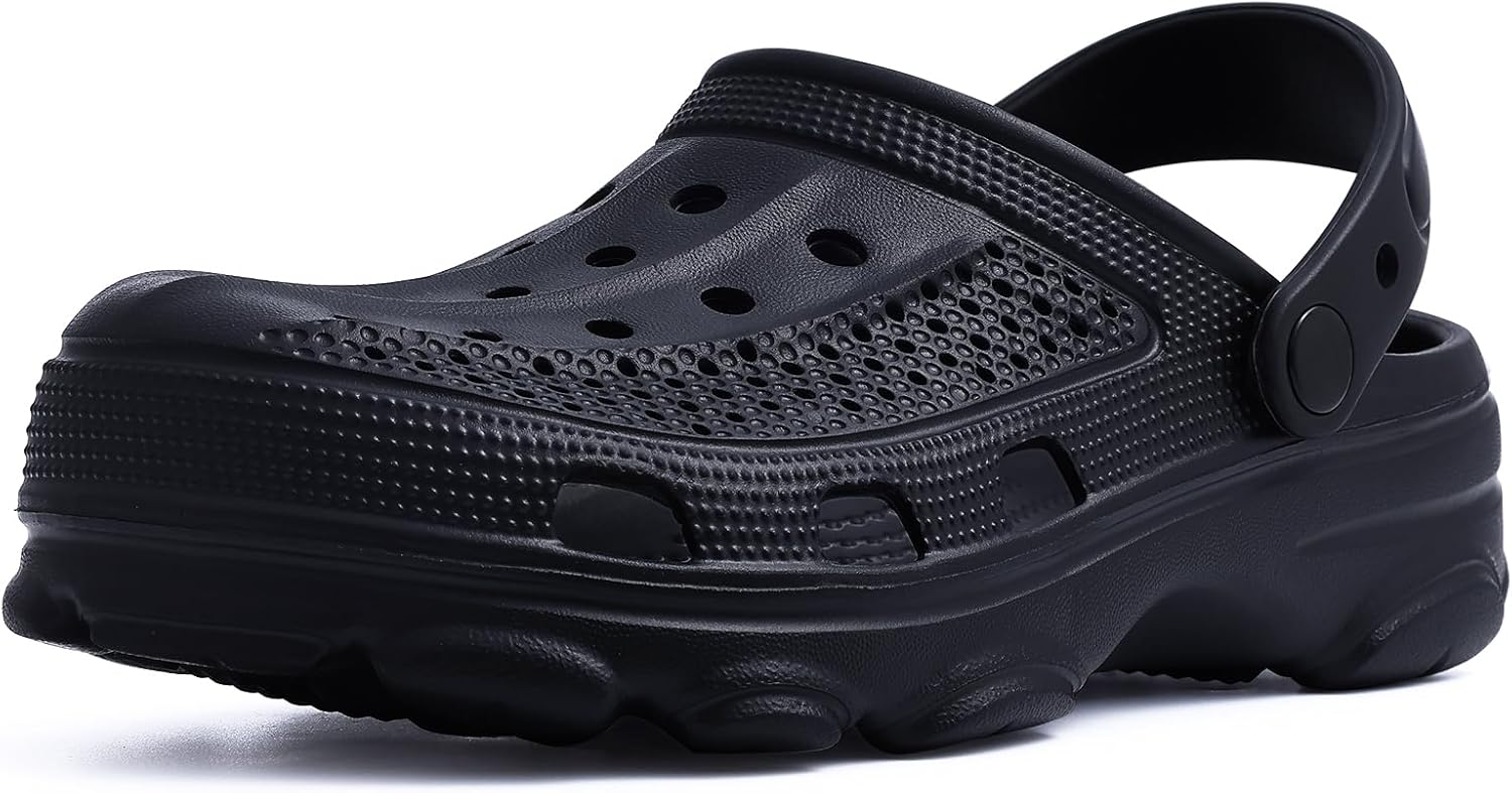 Beslip Womens Mens Garden Clogs Shoes with Arch Support Unisex Comfort Slip-on S...